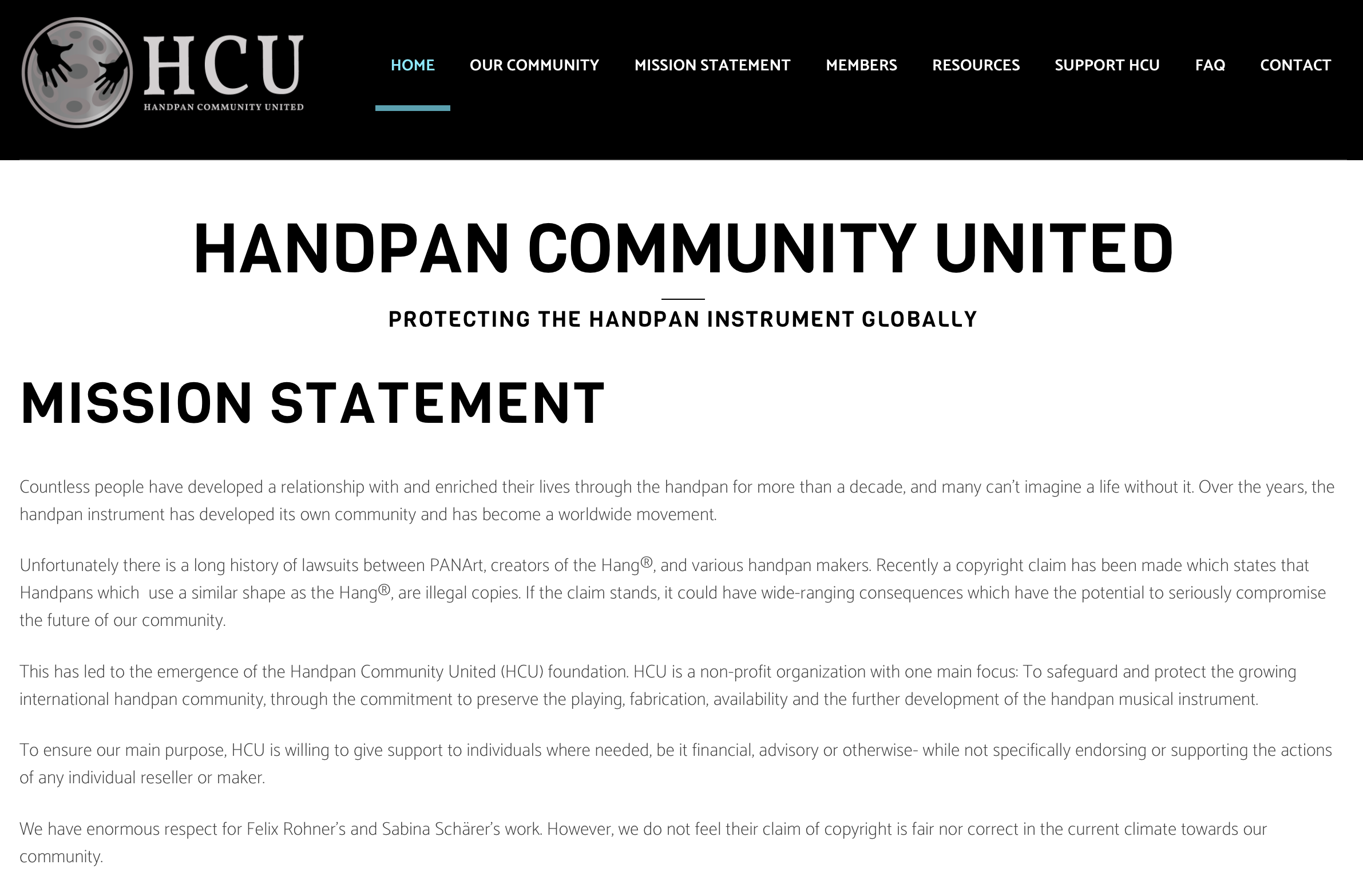 HCU Handpan Community United